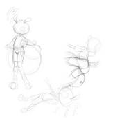  Plastic author_fancy balloon_sitting balloons bulge canidae digital_sketch dog kibrosian male midriff open_mouth questionable shorts sketch // 1216x1088 // 335.9KB