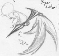 Pegasus_Drive action author_indifferent doodle open_mouth pencil pencil_sketch robot sketch toy wings // 638x607 // 283.6KB
